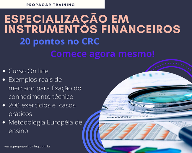 Especialização em Instrumentos Financeiros [2024] Comece agora mesmo!