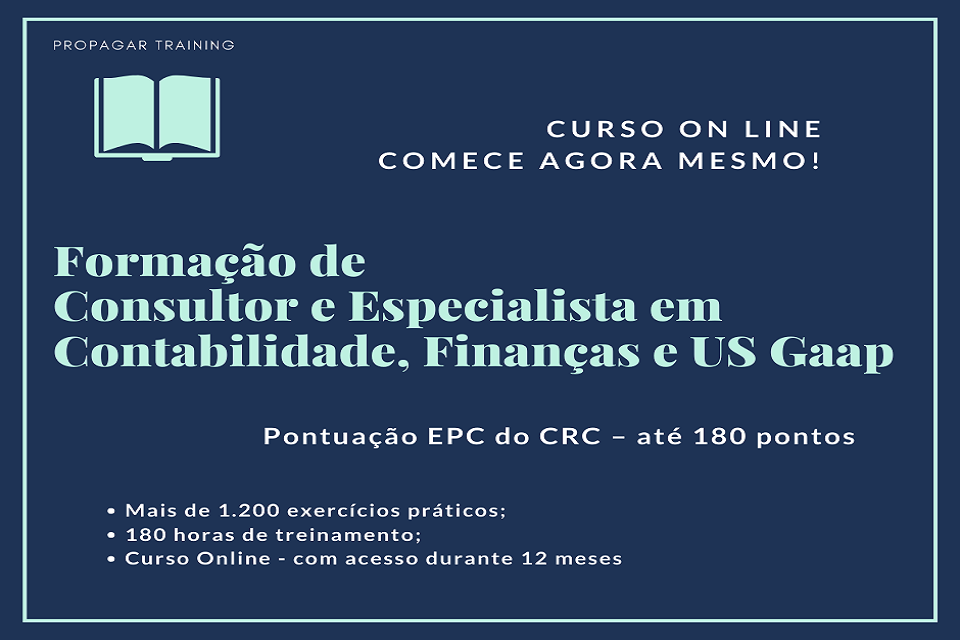 Formação de Consultor e Especialista em Contabilidade, Finanças e US Gaap [2024] Comece agora mesmo!